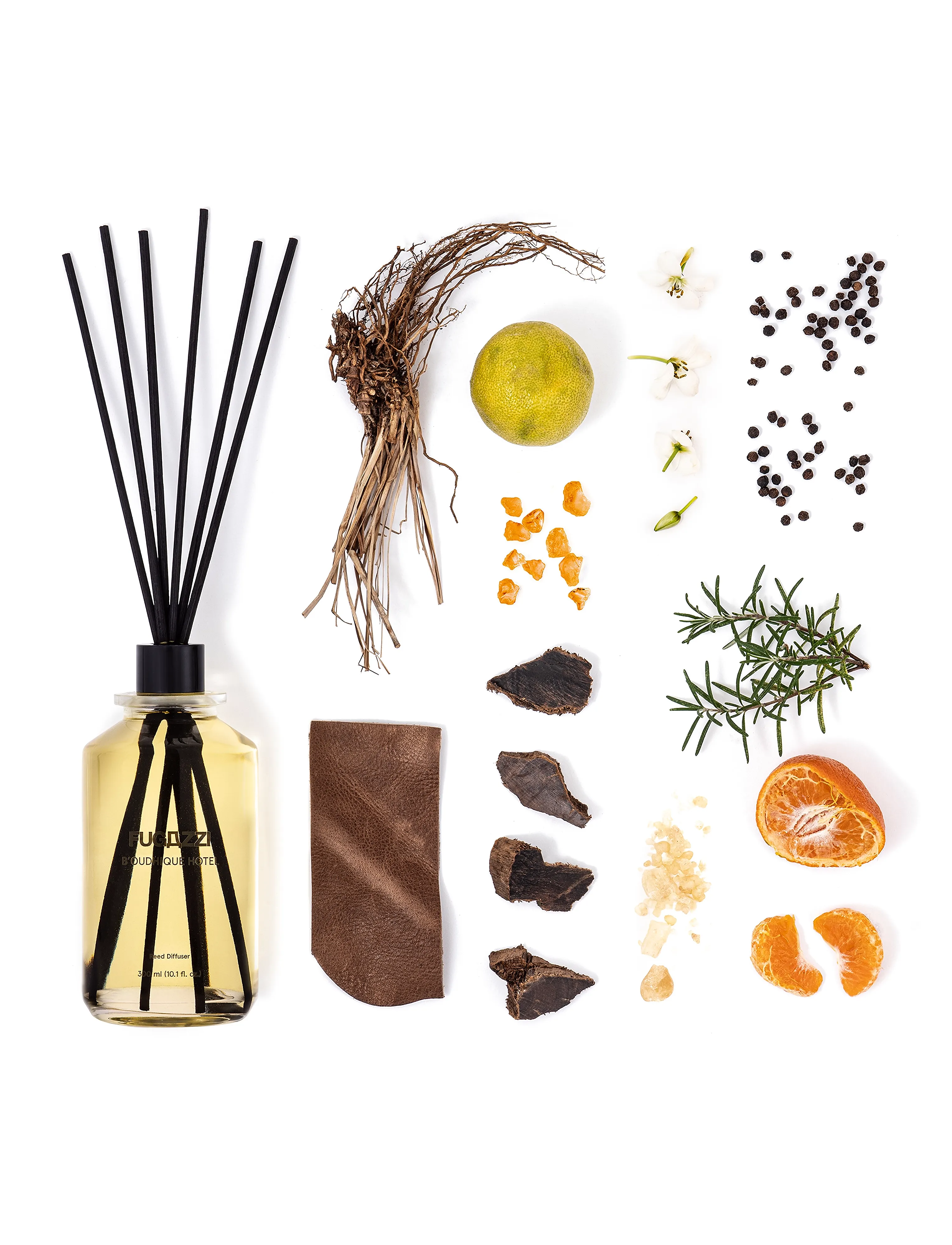 Fugazzi B'oudhique Hotel Diffuser 300ml, 300 ml, Nude, Hjem > Duftspredere, Dame