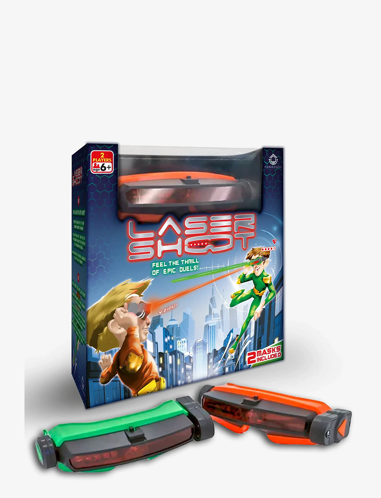 Funhouse Games - Laser Shoot - aktive spil - blue - 1