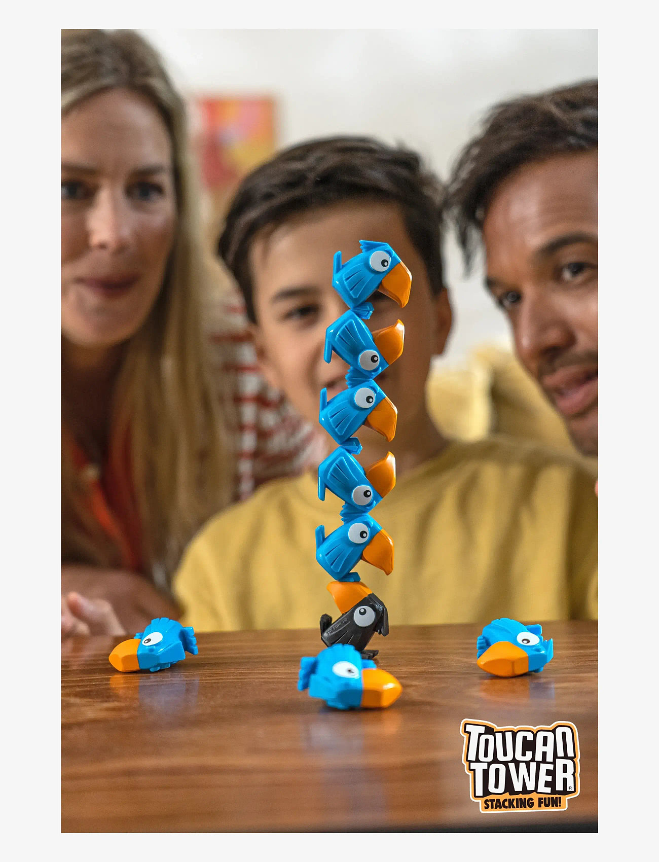 Funhouse Games - Toucan Tower Blue - brädspel - blue - 1