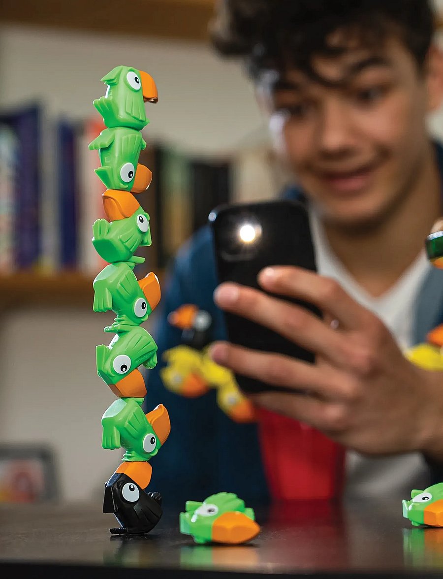 Funhouse Games - Toucan Tower Green - borðspil - green - 0