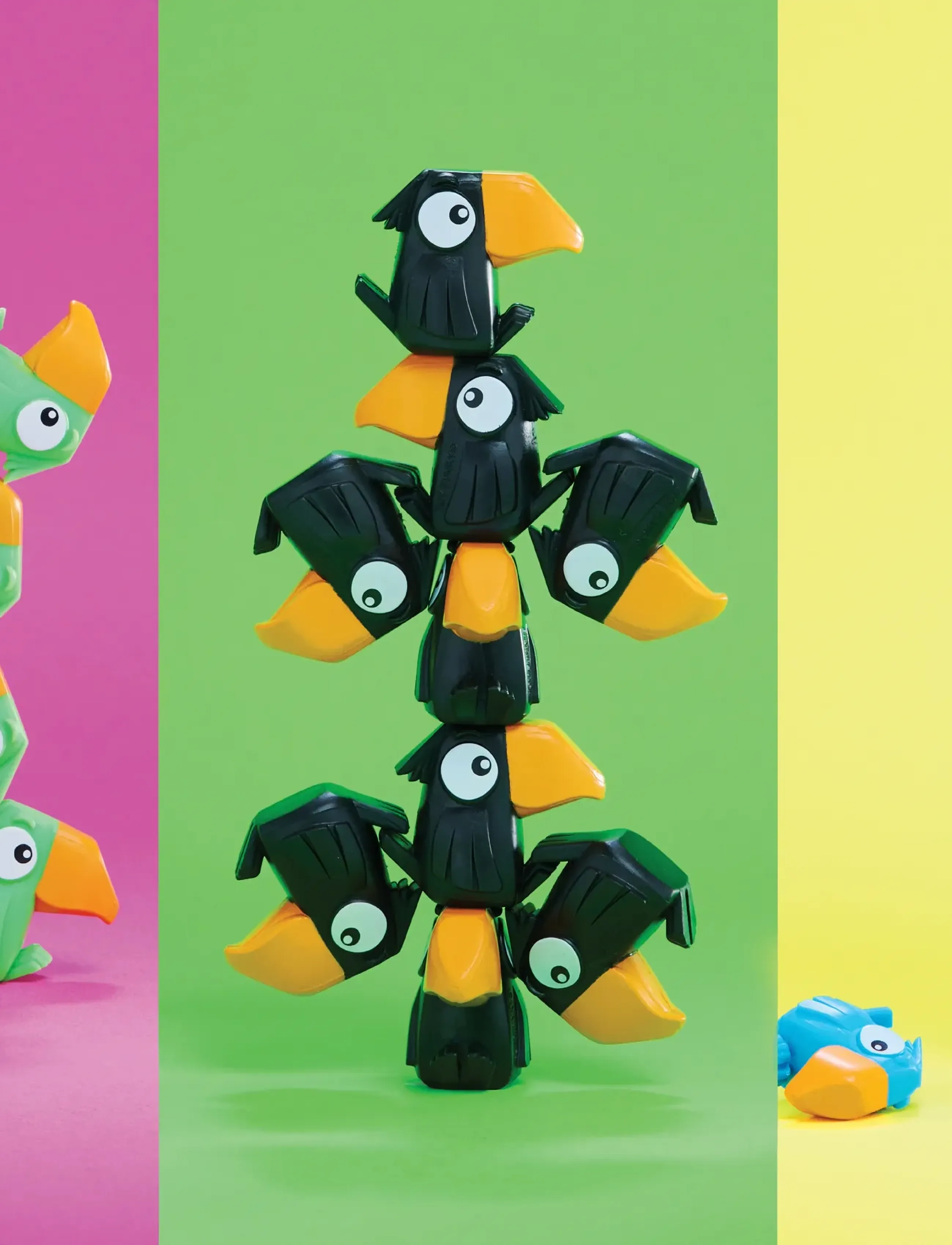 Funhouse Games - Toucan Tower Green - brädspel - green - 2