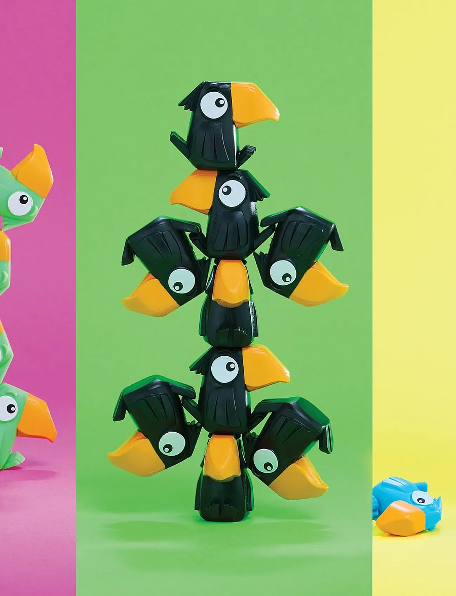 Funhouse Games - Toucan Tower Green - borðspil - green - 2