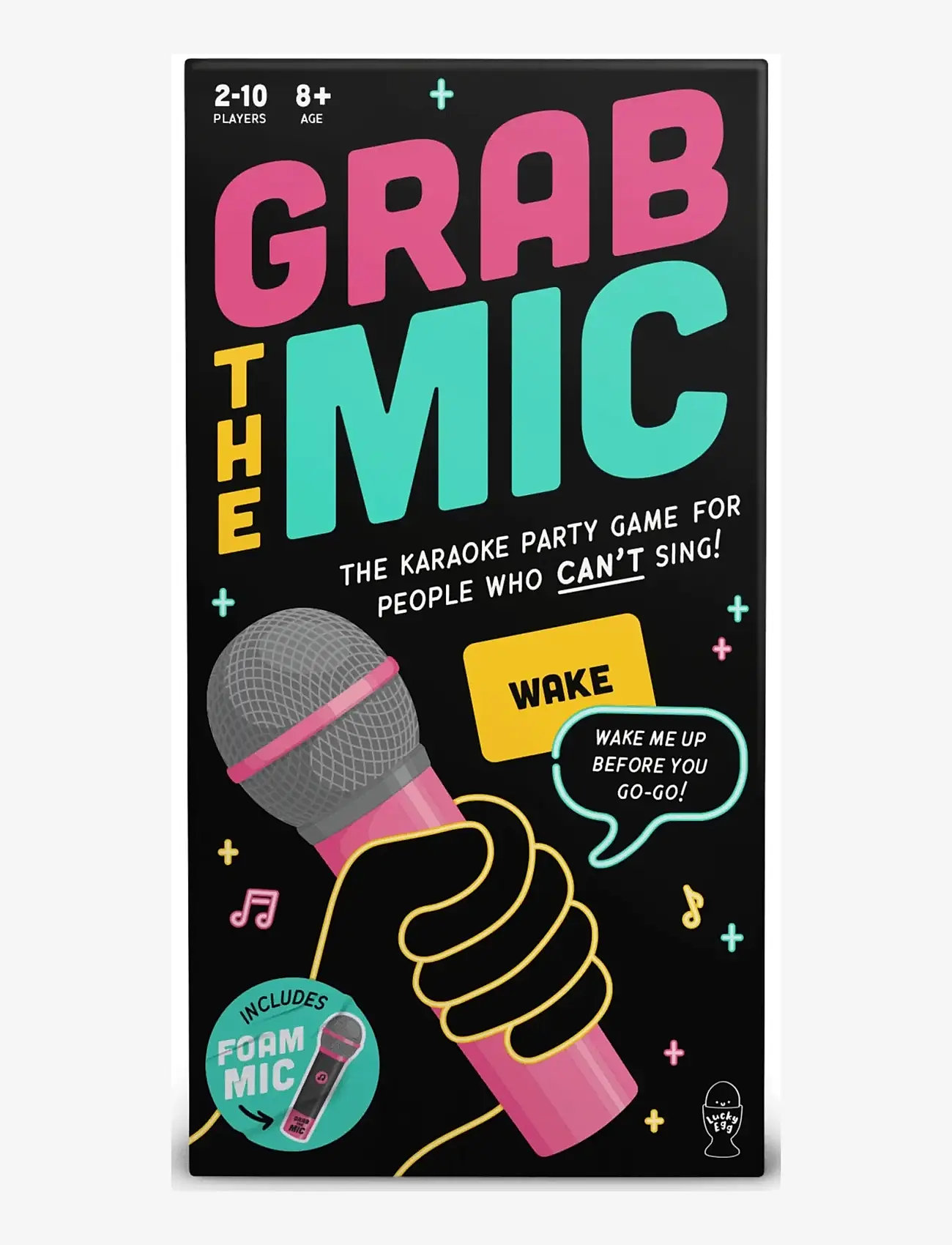 Funhouse Games - Grab The Mic (EN/DK) - brætspil - black - 2