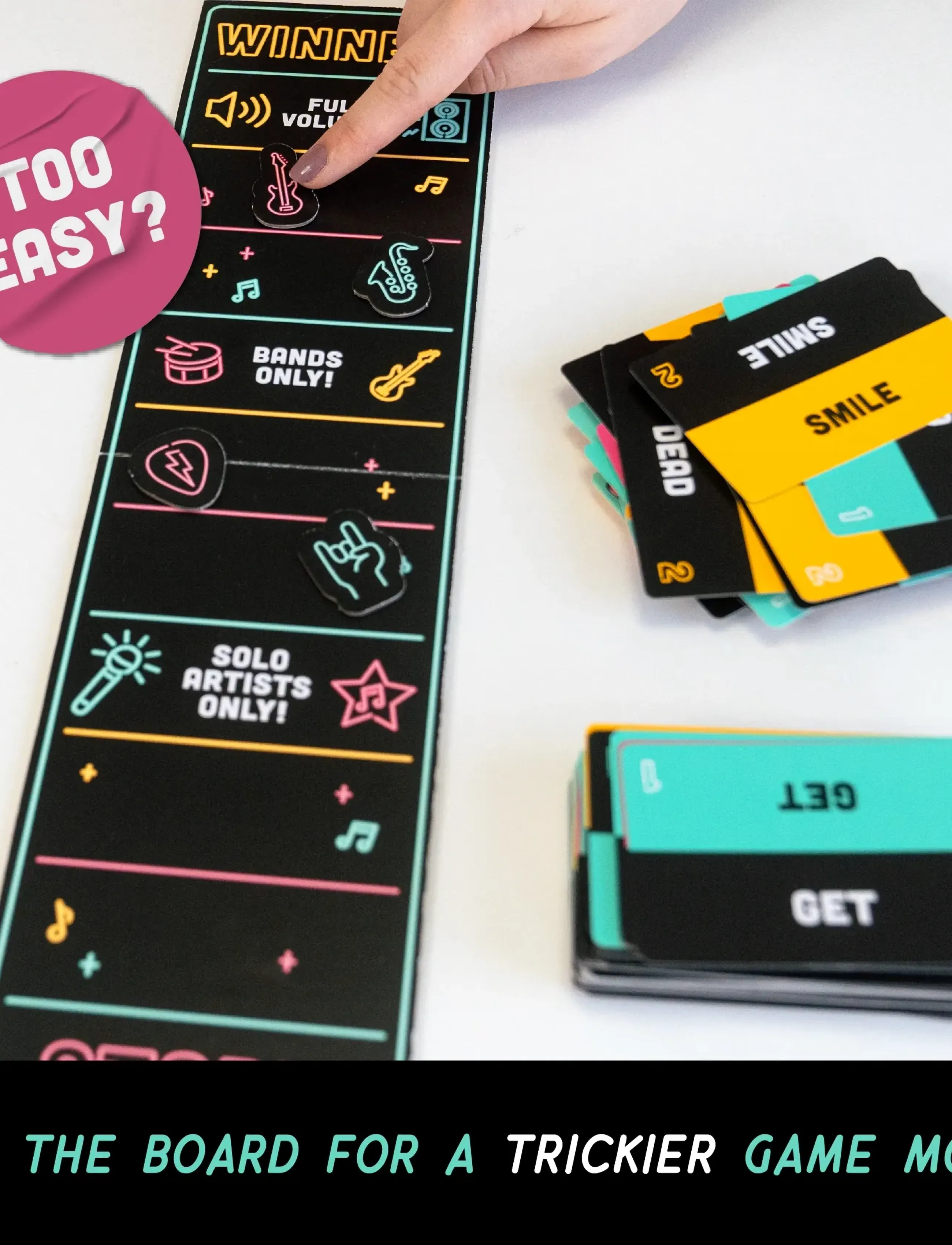 Funhouse Games Grab The Mic (En/No), Børn, Board Spil, Sort, Str: ONE SIZE