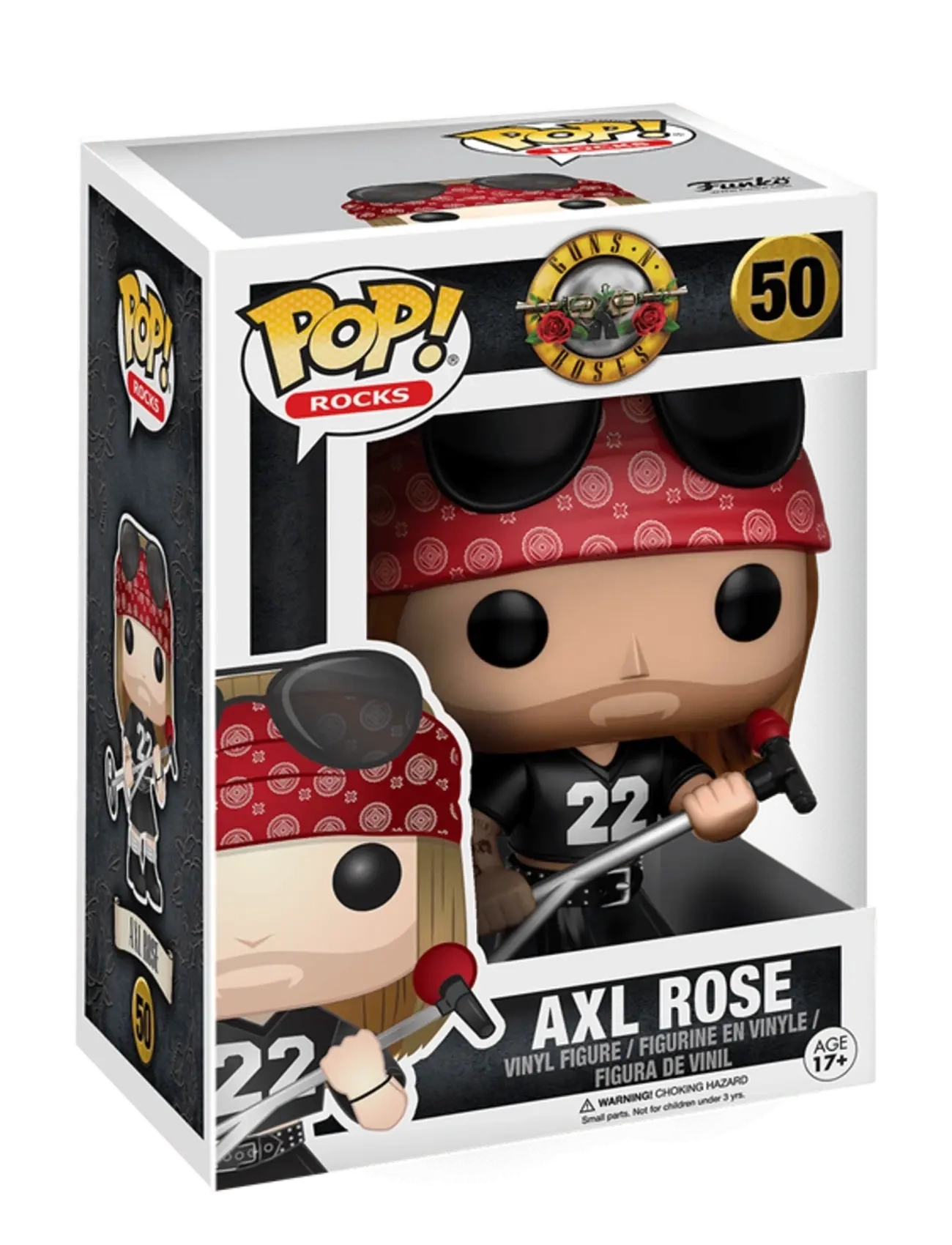 Funko Pop Vinyl Guns N Roses Axl Rose, Børn, Action Figures, Rød, Str: ONE SIZE