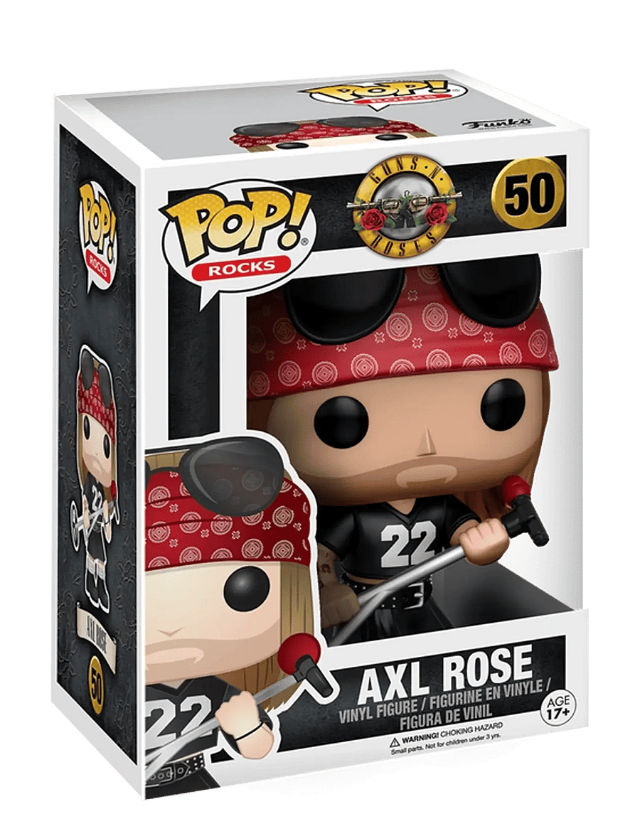 Funko - Funko POP VINYL Guns N Roses Axl Rose - actionfigurer - multi colour - 0