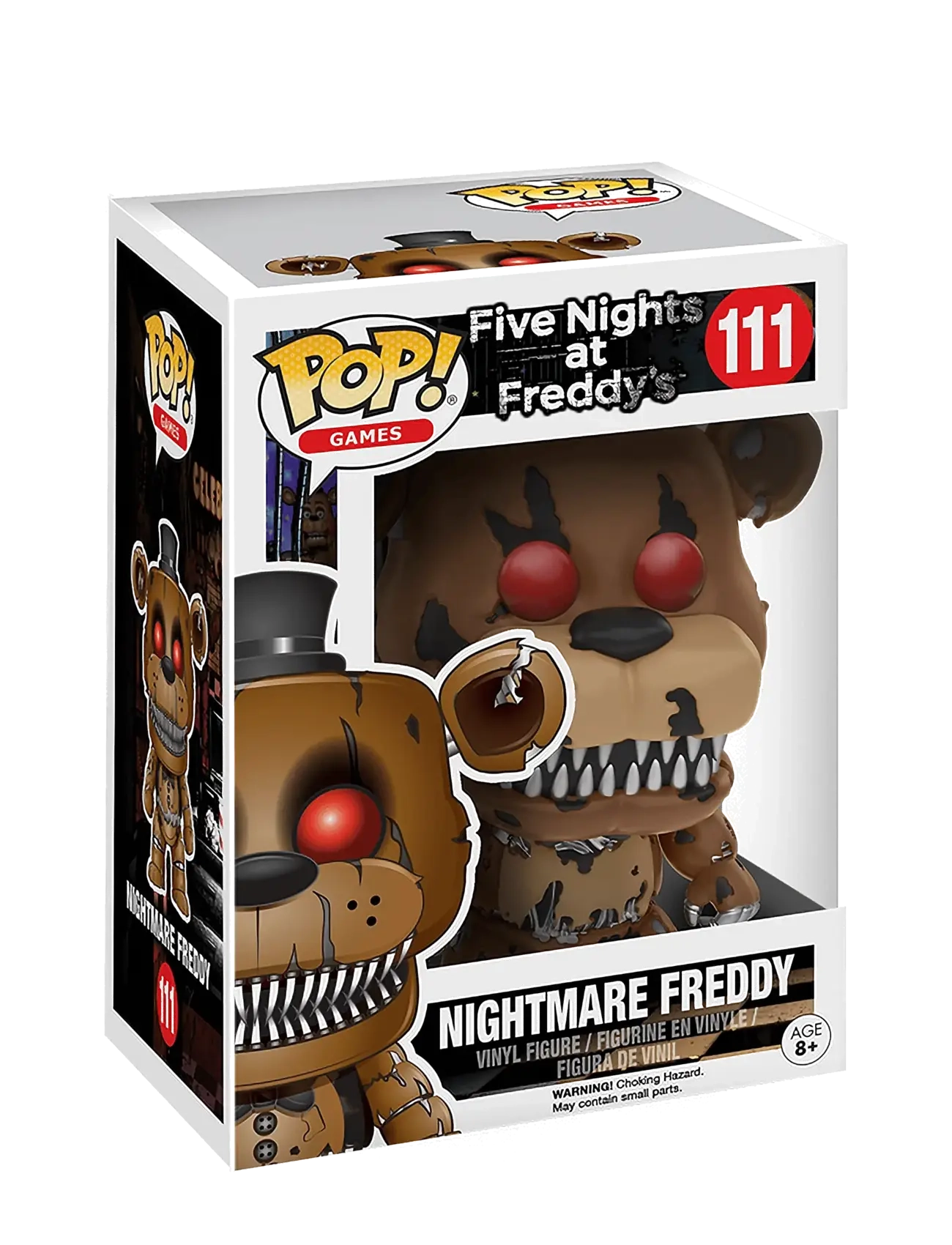 Funko Funko POP Vinyl FNAF Nightmare Freddy - Legetøj - MULTI COLOUR / multi