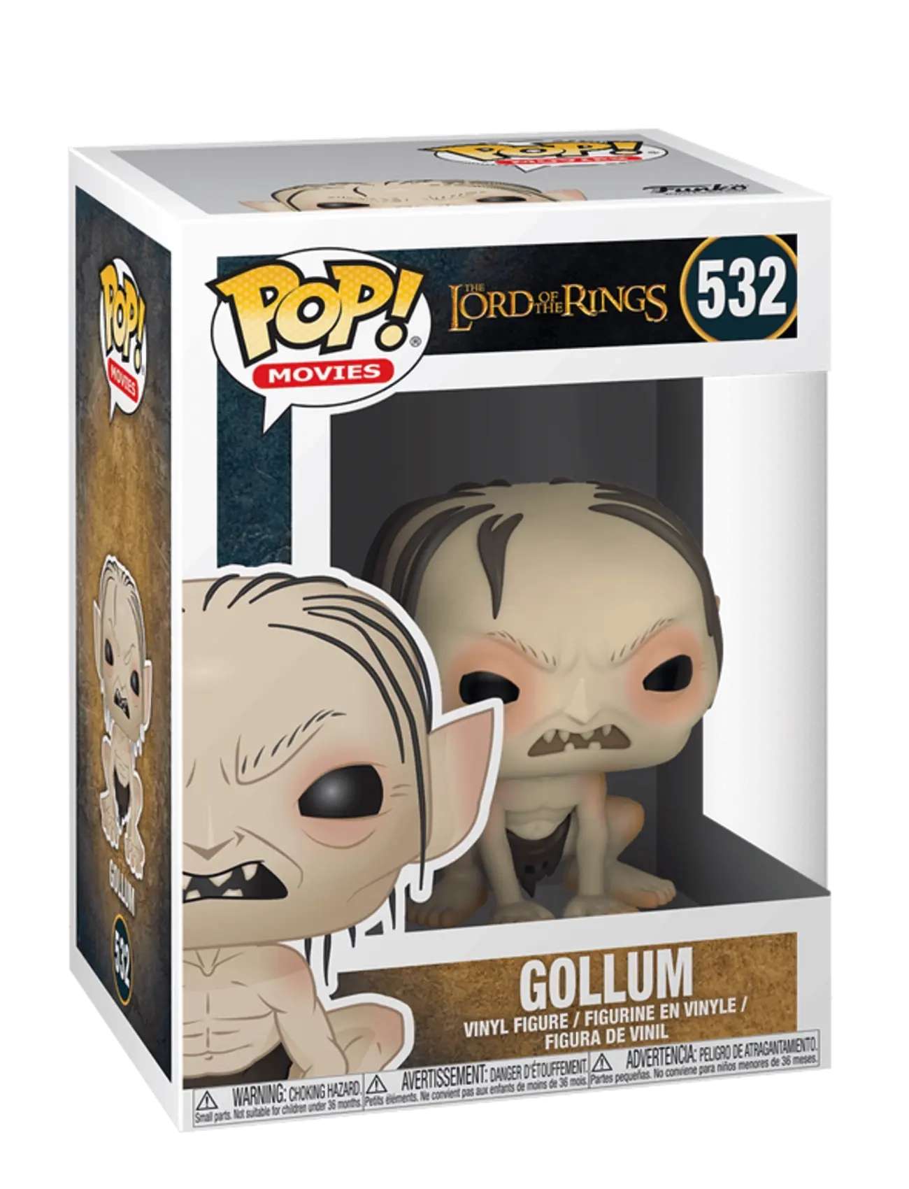 Funko Funko POP Vinyl LOTR/Hobbit Gollum w/chase - Leksaker - MULTI COLOUR / beige