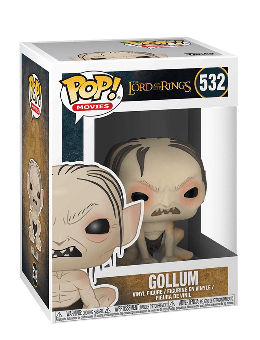 Funko - Funko POP Vinyl LOTR/Hobbit Gollum w/chase - actionfigurer - multi colour - 0