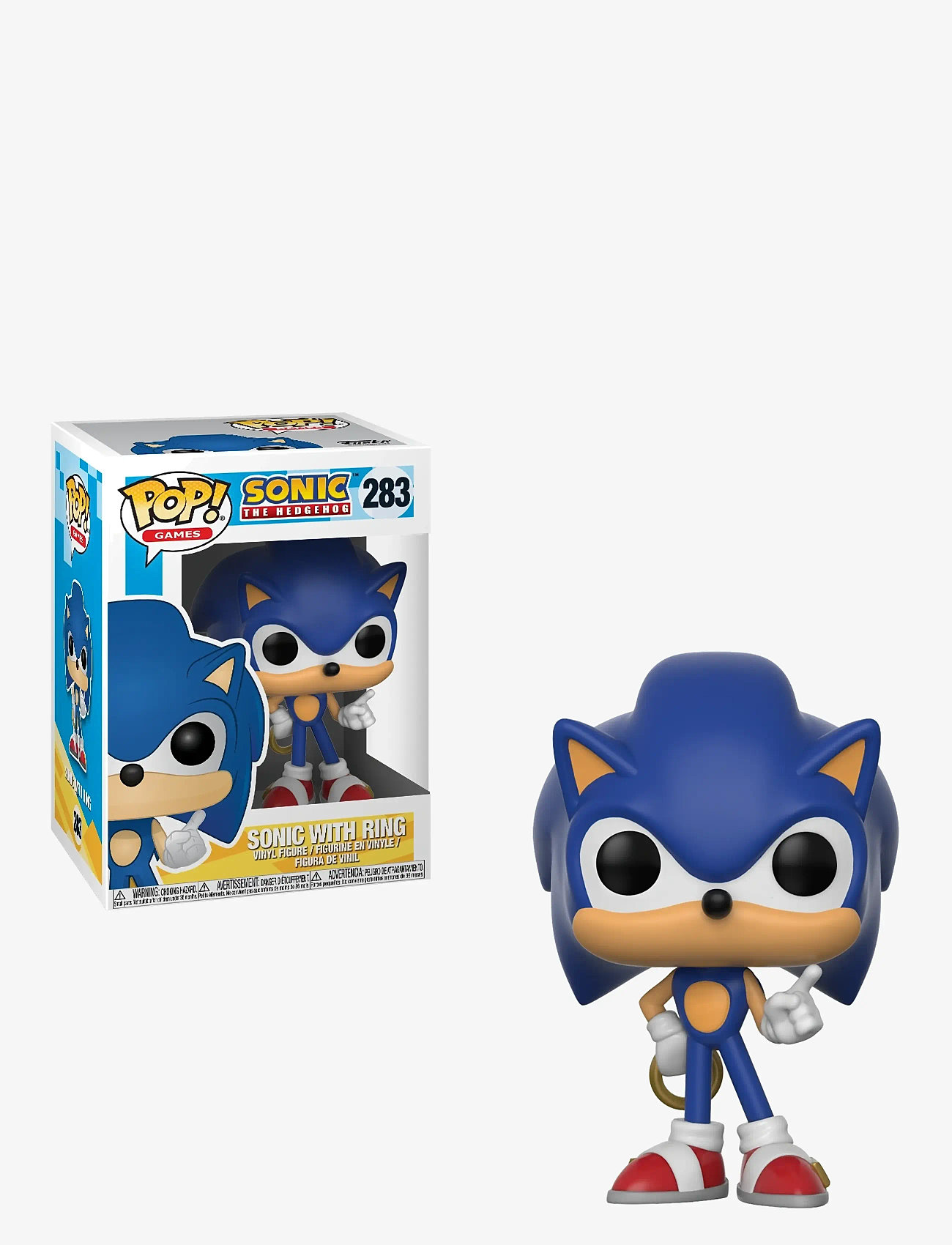 Funko - Funko POP Vinyl Sonic w/ Ring - laveste priser - multi colour - 0