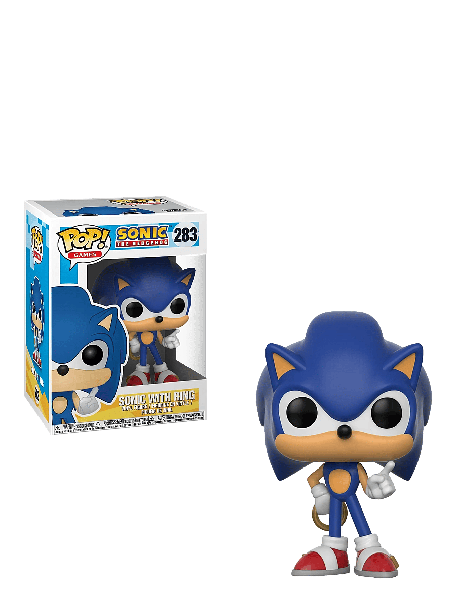 Funko - Funko POP Vinyl Sonic w/ Ring - laveste priser - multi colour - 0