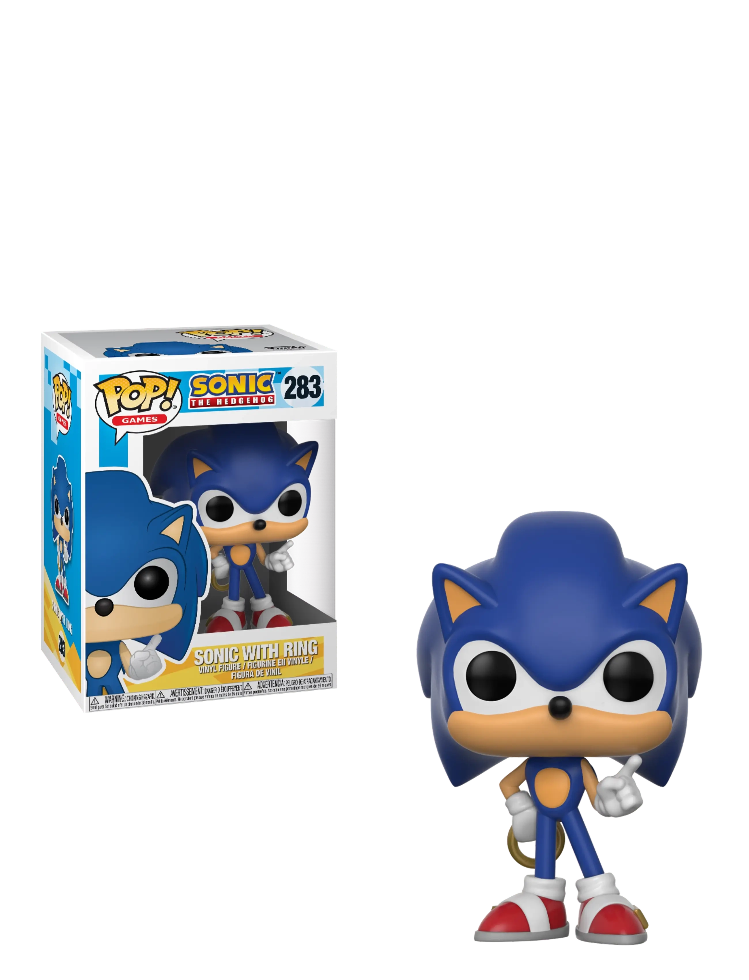 Funko Funko POP Vinyl Sonic w/ Ring - Leksakssets & Figurer - MULTI COLOUR / blue