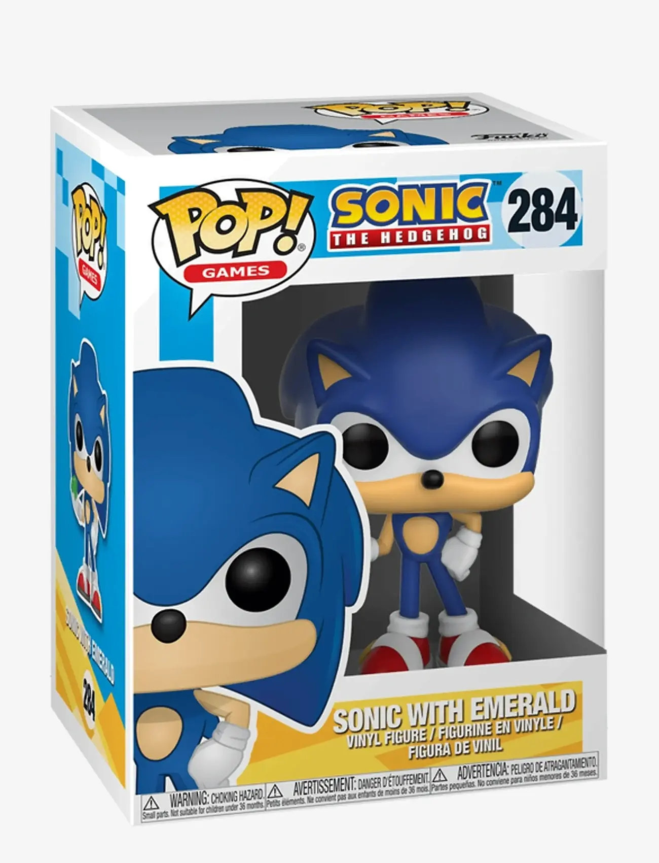 Funko - Funko POP VINYL Sonic Sonic w/ Emerald - film- & eventyrsfigurer - multi colour - 0