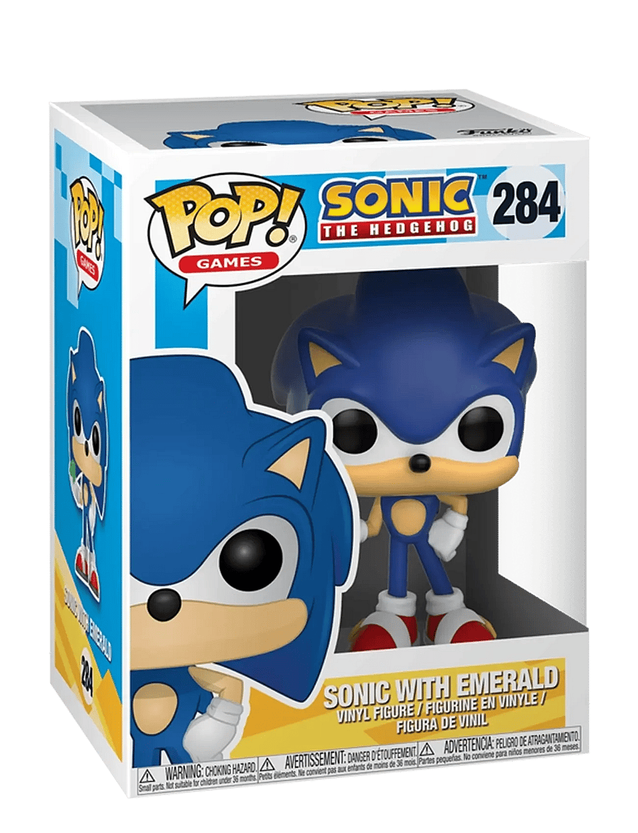 Funko - Funko POP VINYL Sonic Sonic w/ Emerald - film & sagofigurer - multi colour - 0