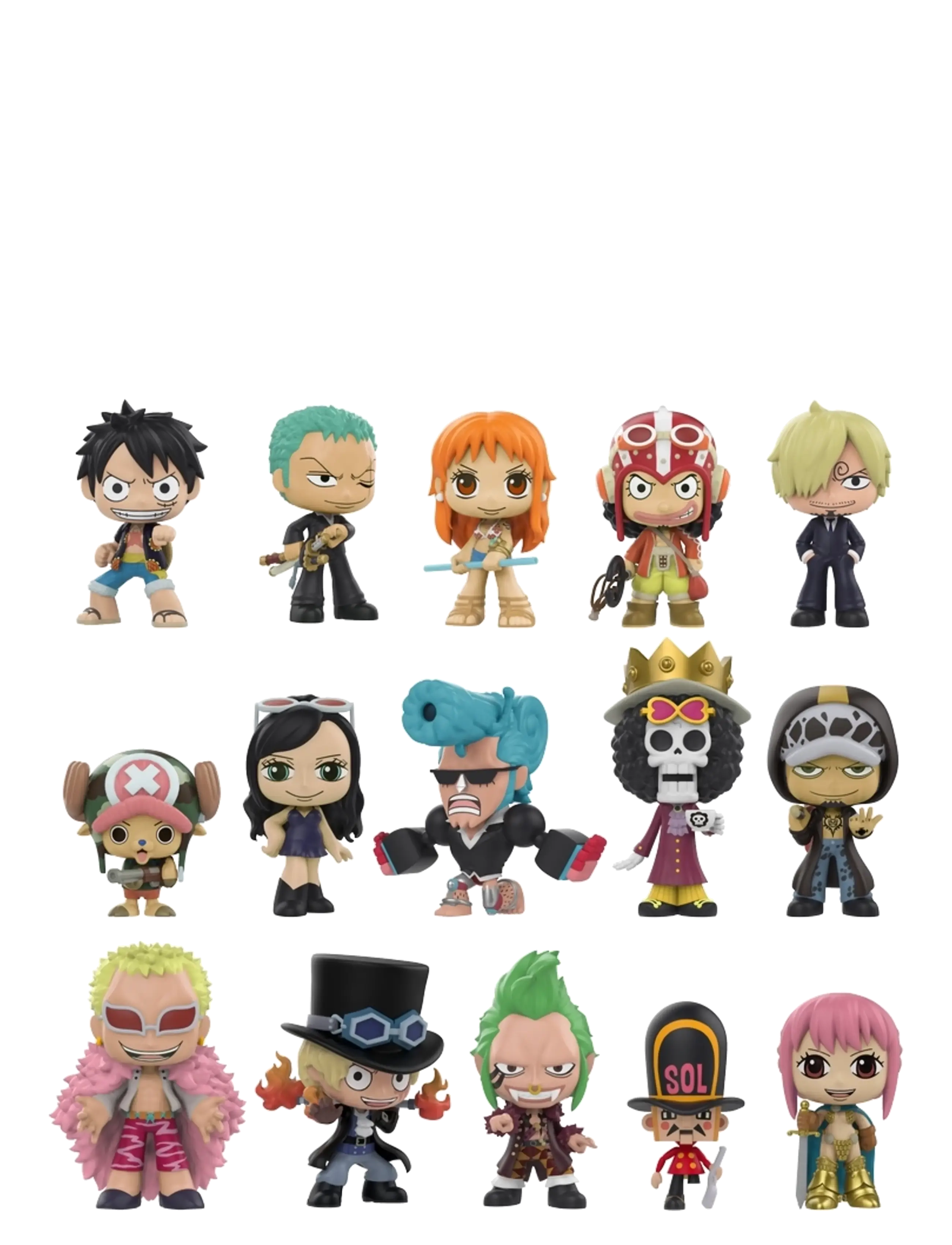 Funko - Funko Mystery Minis One Piece CDU - actionfigurer - multi colour - 1