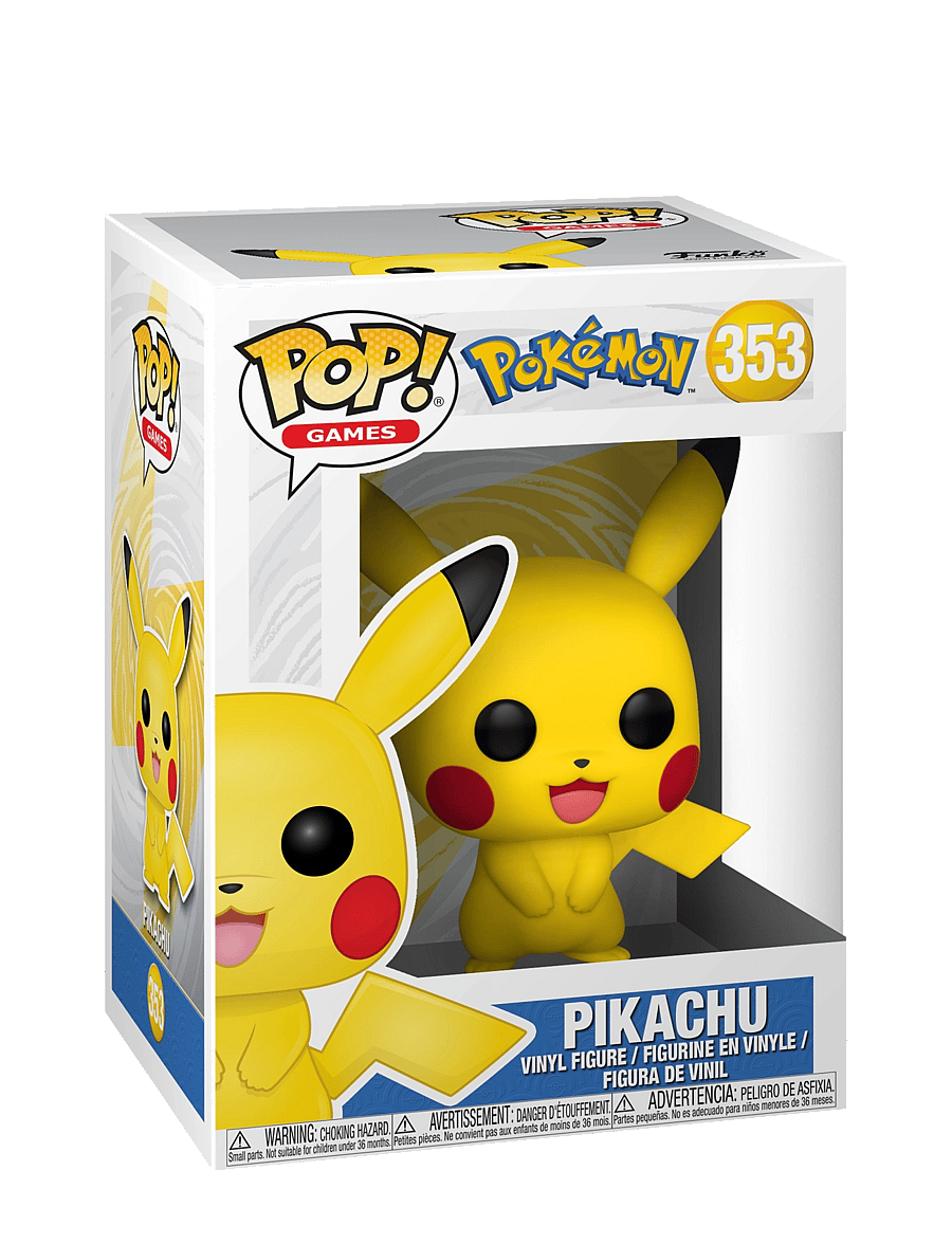 Funko - Funko POP Vinyl Pokemon S1 Pikachu - action-figurer - multi colour - 0
