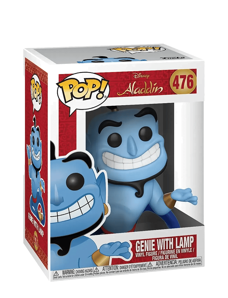 Funko - Funko POP VINYL Aladdin - Genie with Lamp - film- & eventyrsfigurer - multi colour - 0