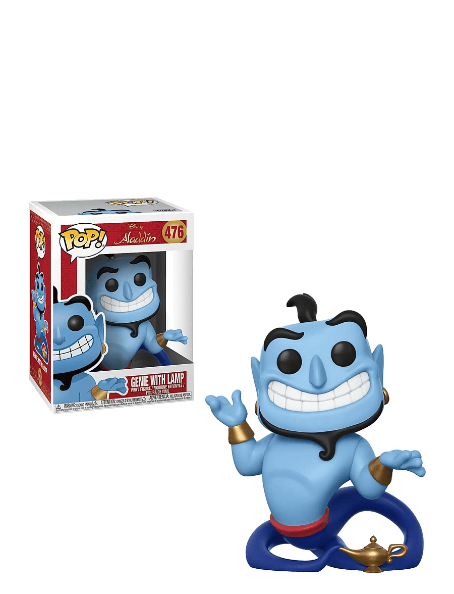 Funko - Funko POP VINYL Aladdin - Genie with Lamp - film- & eventyrsfigurer - multi colour - 1