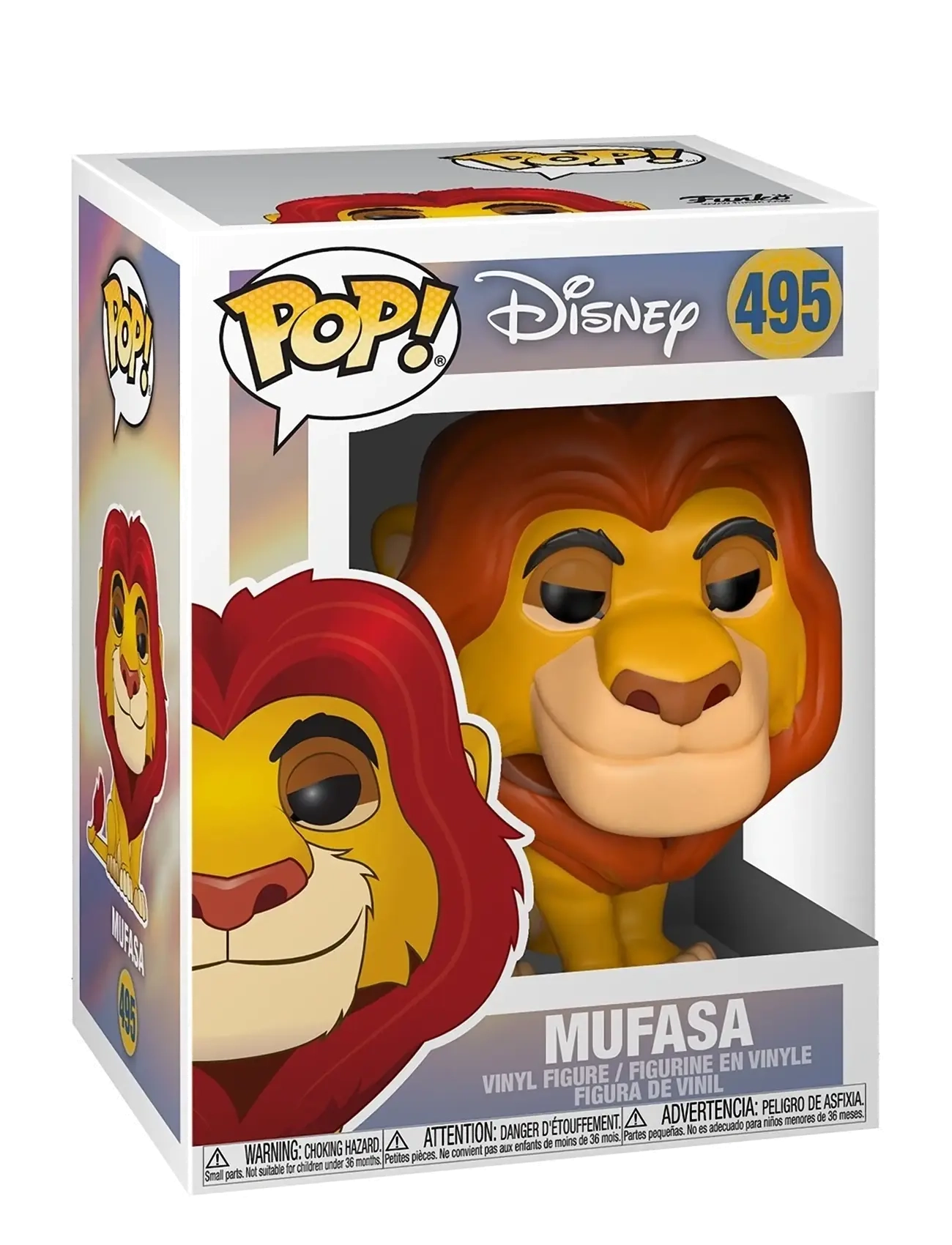 Funko Funko POP Vinyl Disney Lion King Mufasa - Leksaker - MULTI COLOUR / multi