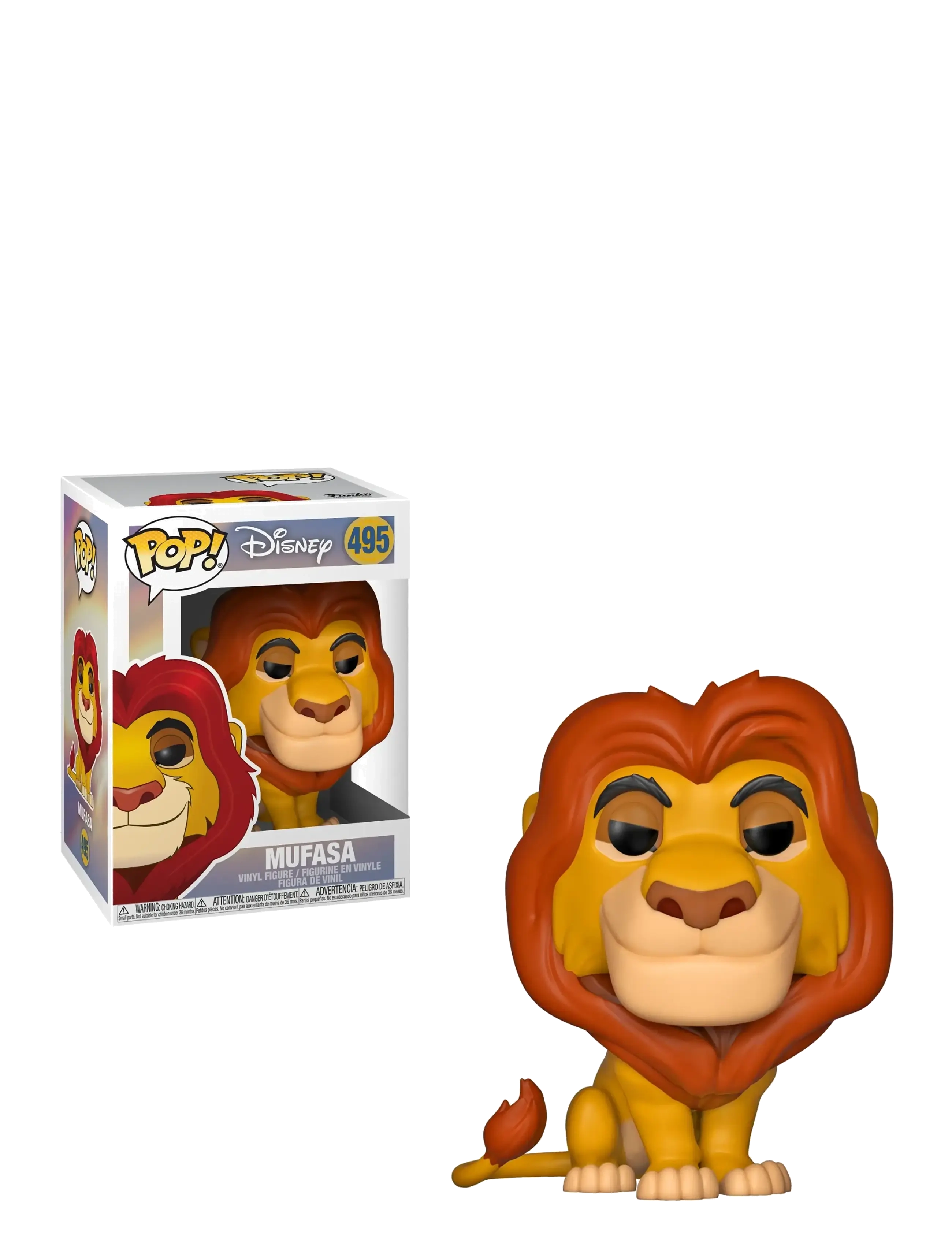 Funko - Funko POP Vinyl Disney Lion King Mufasa - actionfigurer - multi colour - 1