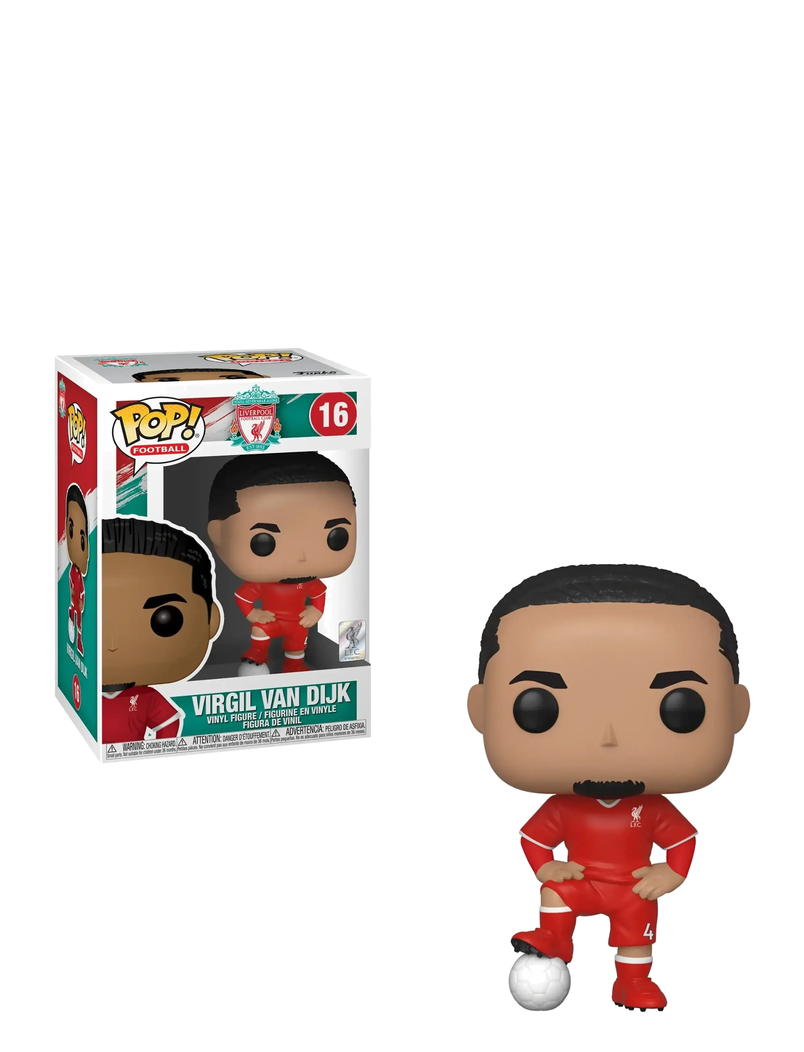 Funko - Funko POP Vinyl LFC Virgil Van Dijk - multi colour - 1
