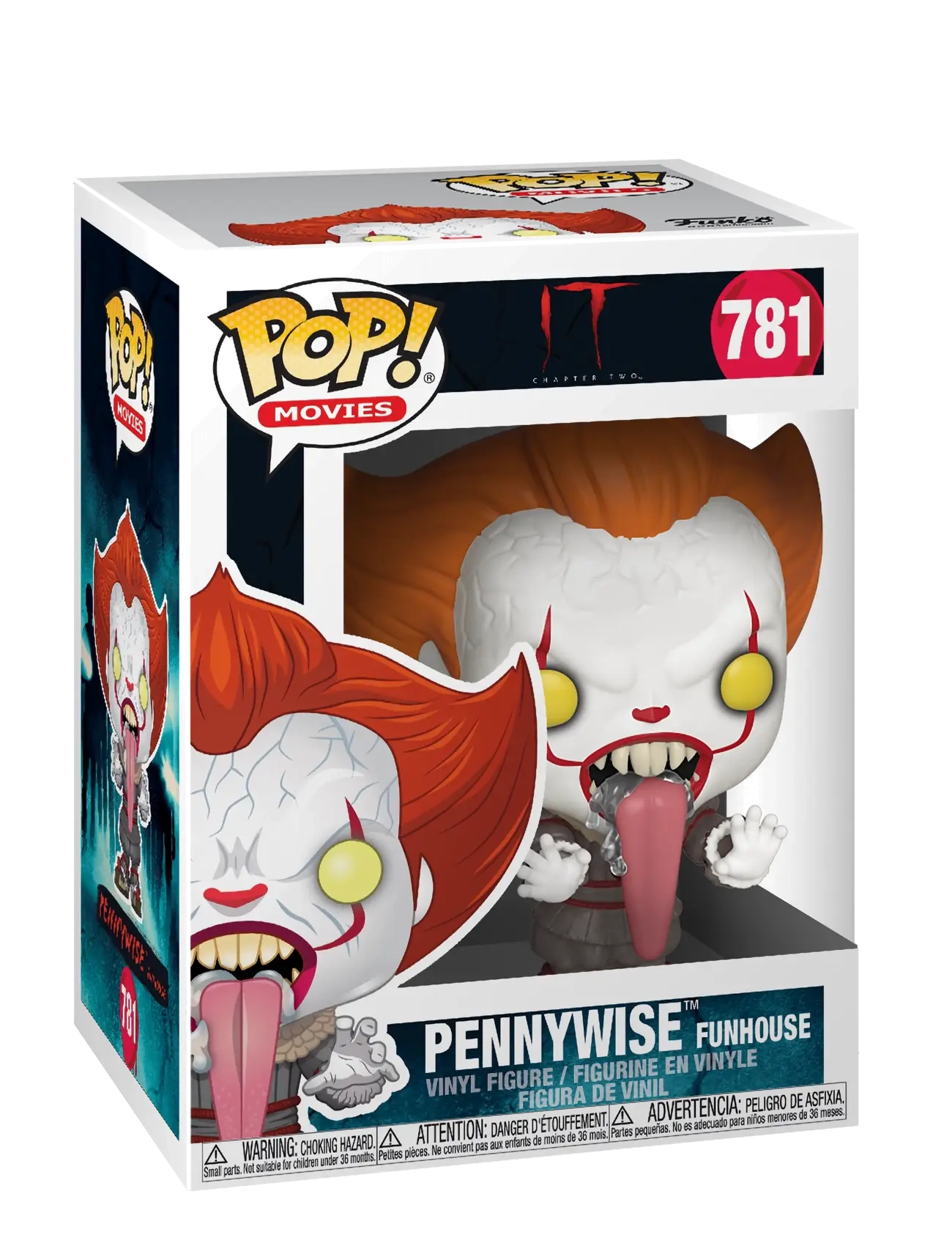 Funko Funko POP VINYL IT: Chapter 2- Pennywise w/Tongue - Legetøj - MULTI COLOUR / multi