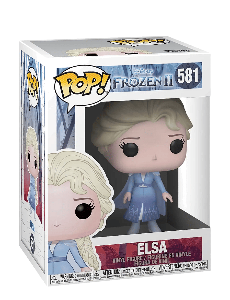 Funko - Funko POP Vinyl Disney Frozen 2 Elsa - film & sagofigurer - multi colour - 0