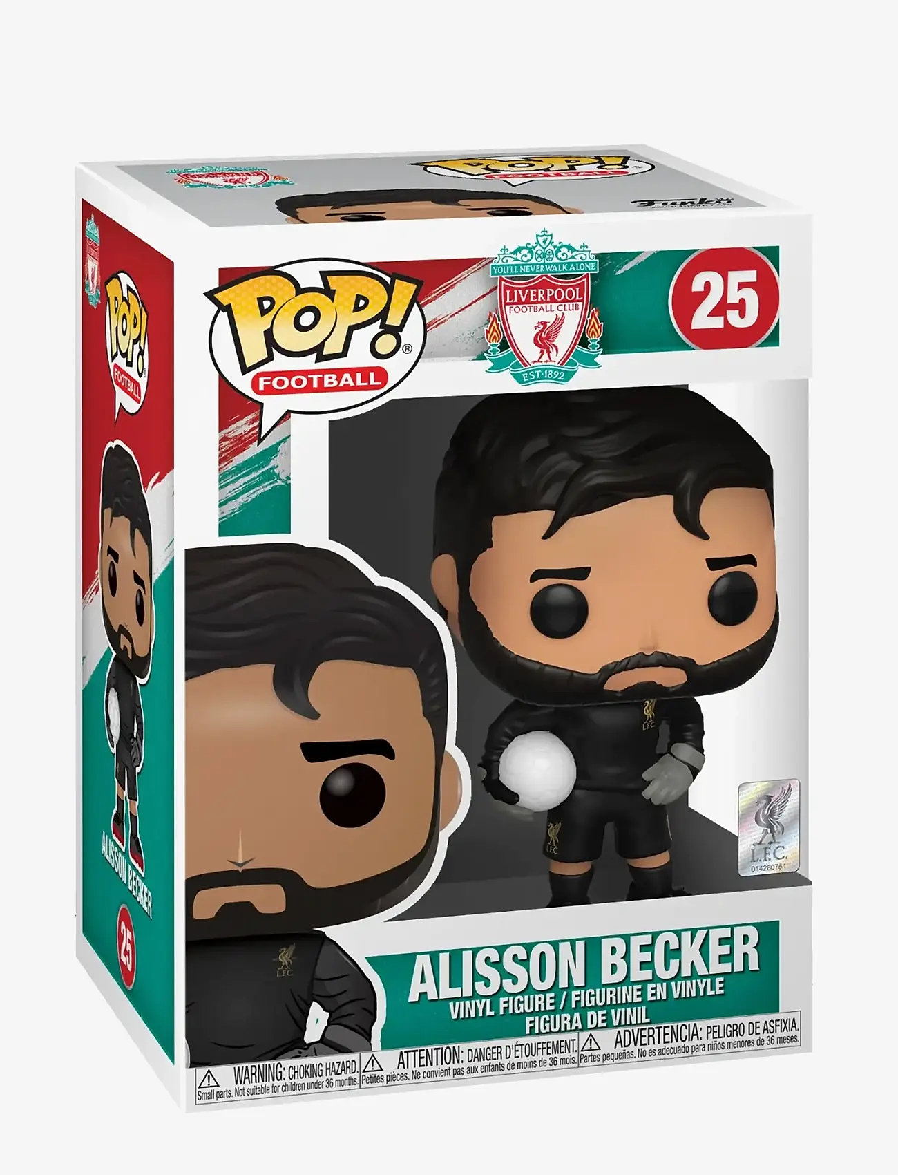 Funko - Funko POP Vinyl LFC Alisson Becker - multi colour - 0