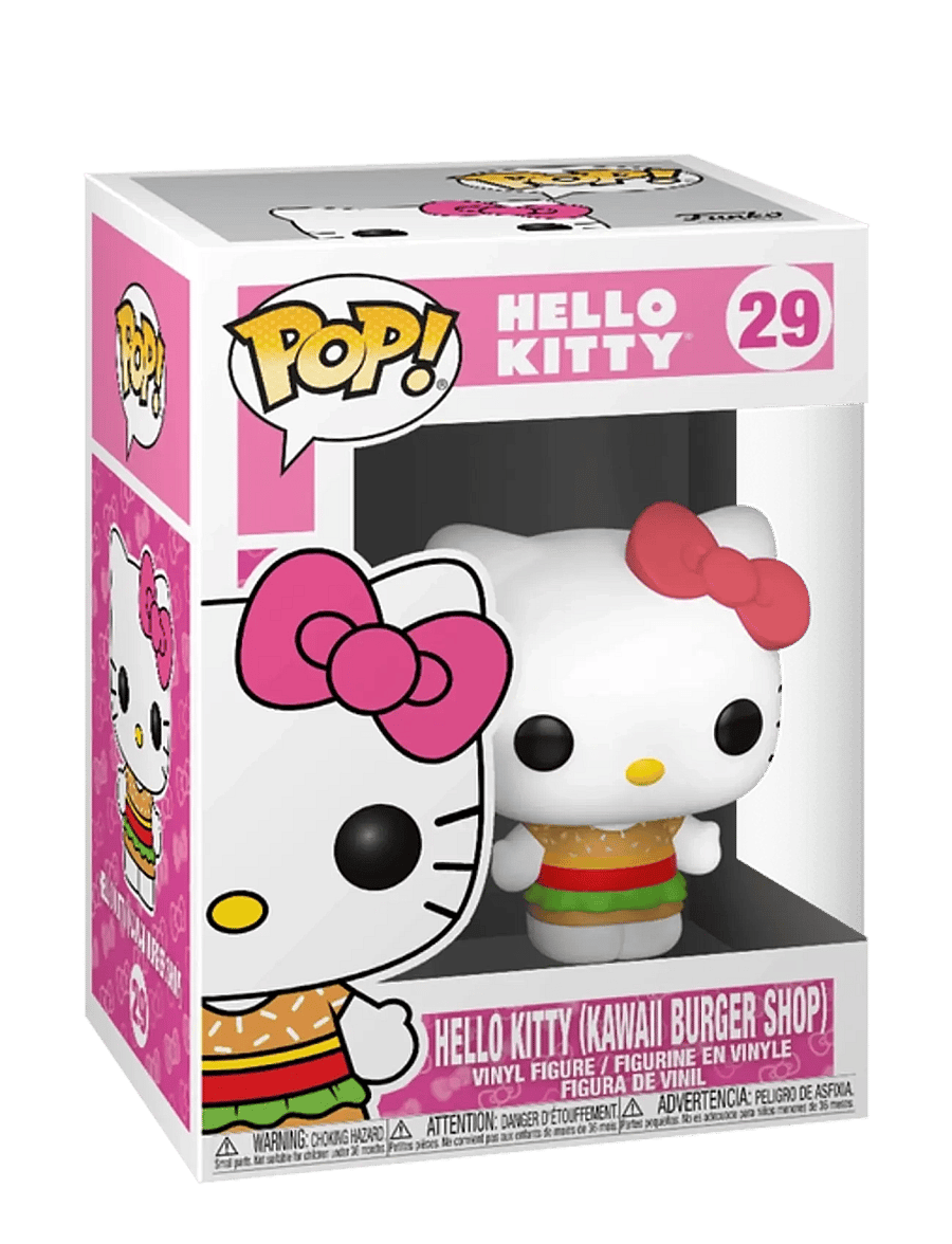 Funko - Funko POP Vinyl Hello Kitty Kawaii Burger Shop - film- & eventyrsfigurer - multi colour - 0