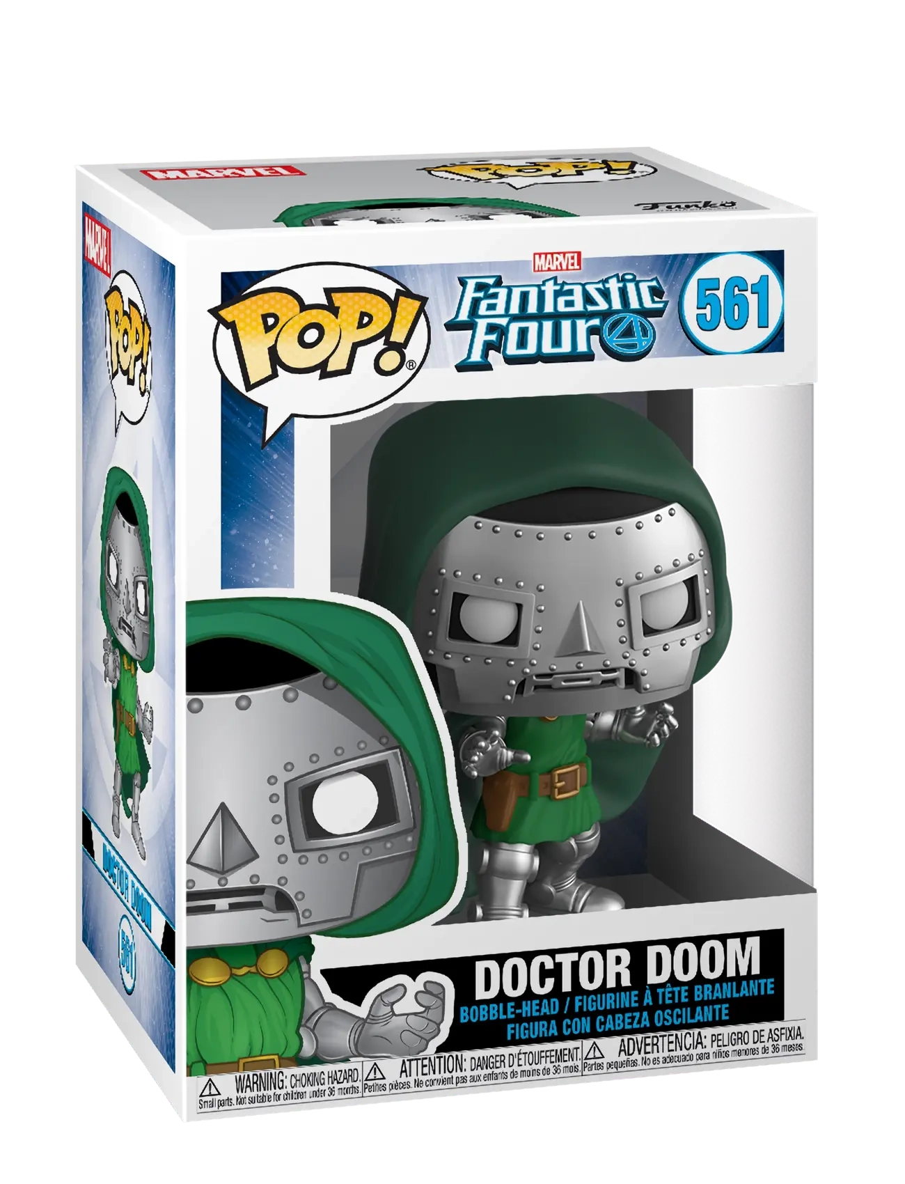 Funko Funko POP Marvel: Fantastic Four Doctor Doom - Legetøjsfigurer & Sæt - MULTI COLOUR / green