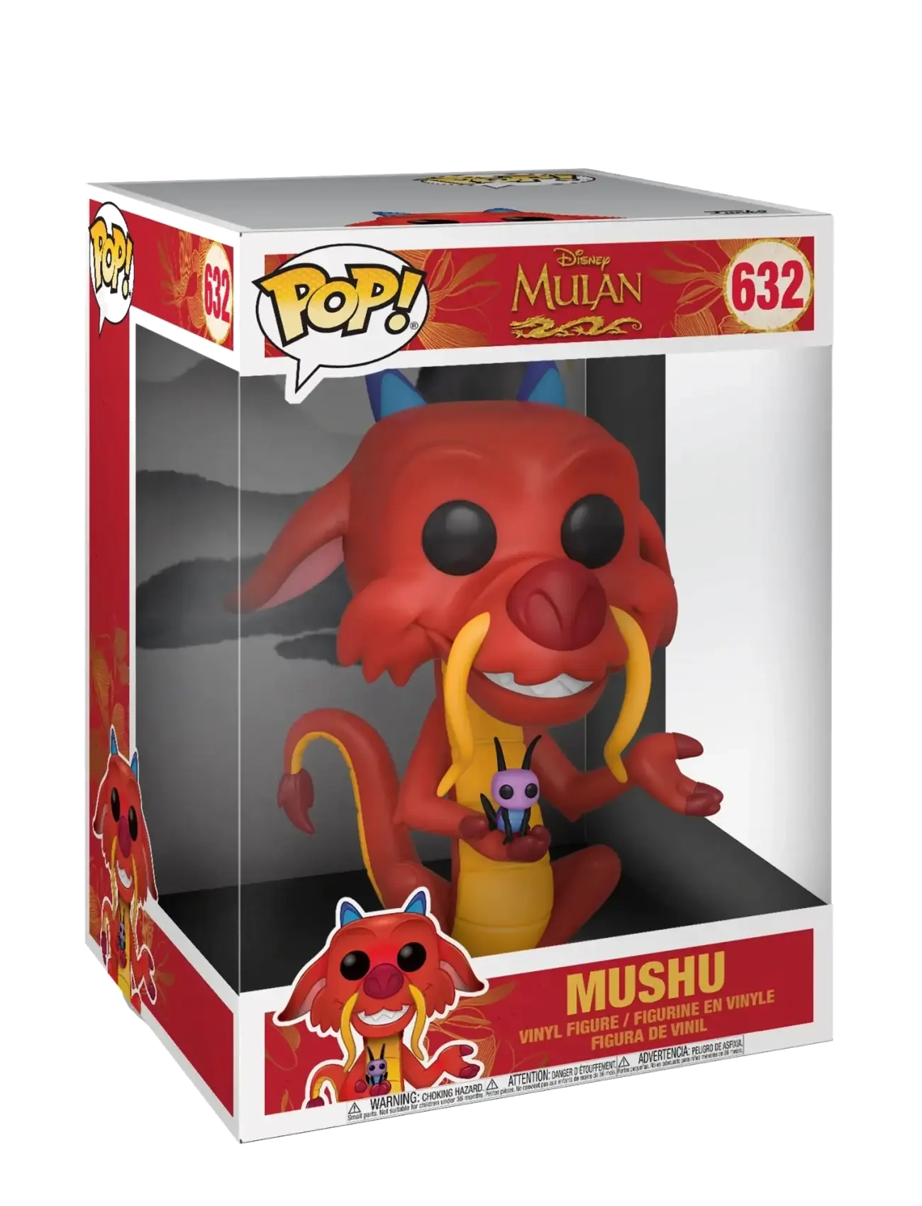 Funko Funko POP 10" Disney Mulan Mushu - Funko - MULTI COLOUR / red