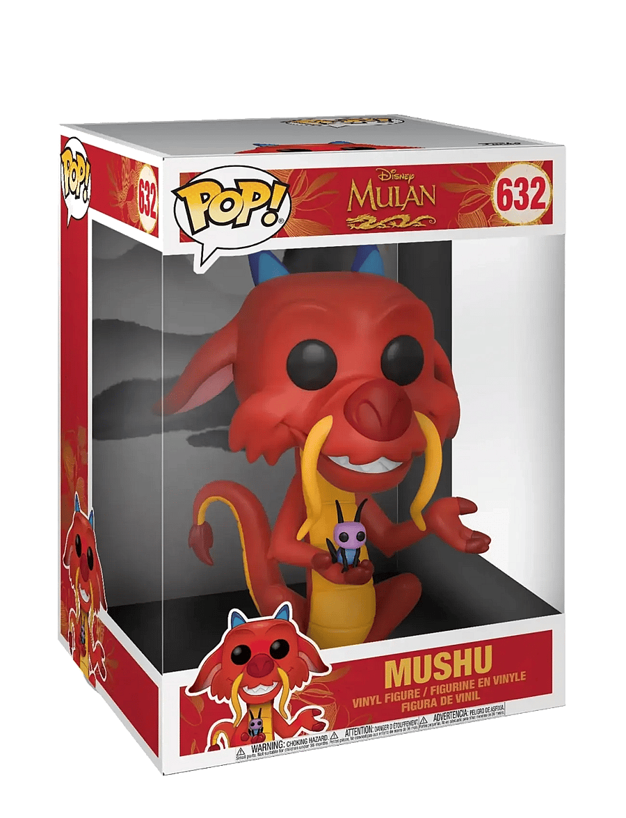 Funko - Funko POP 10" Disney Mulan Mushu - multi colour - 0