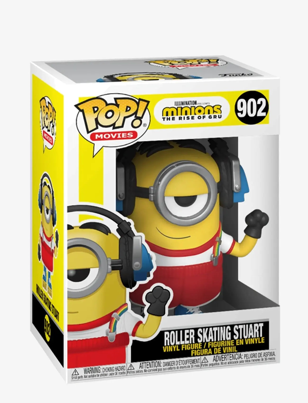 Funko - Funko POP Vinyl Minions 2 Roller Skating Stuart - film- & eventyrsfigurer - multi colour - 0