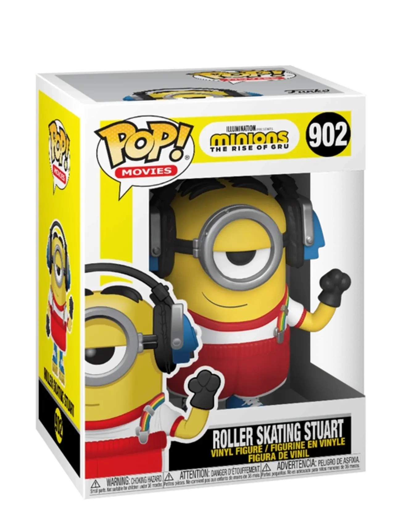 Funko Funko POP Vinyl Minions 2 Roller Skating Stuart - Leksaker - MULTI COLOUR / yellow