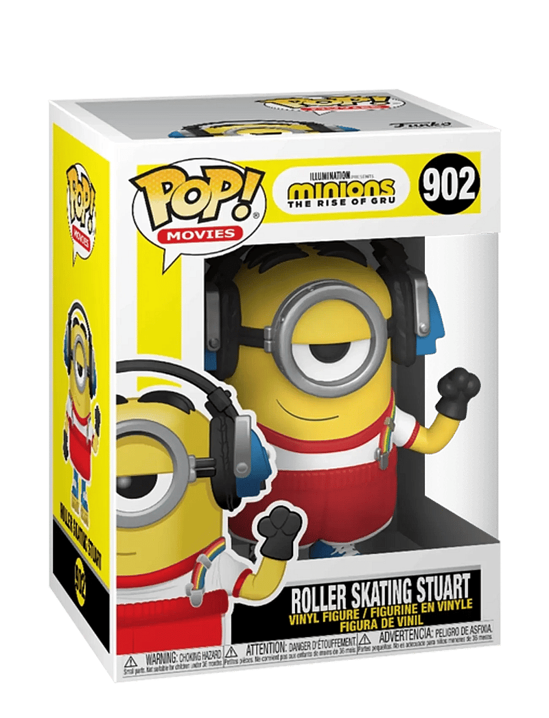 Funko - Funko POP Vinyl Minions 2 Roller Skating Stuart - film- & eventyrsfigurer - multi colour - 0