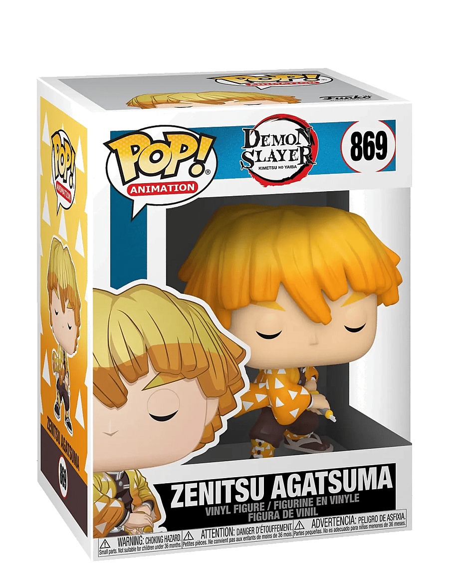 Funko - Funko POP VINYL Demon Slayer Zenitsu Agatsuma - actionfigurer - multi colour - 0