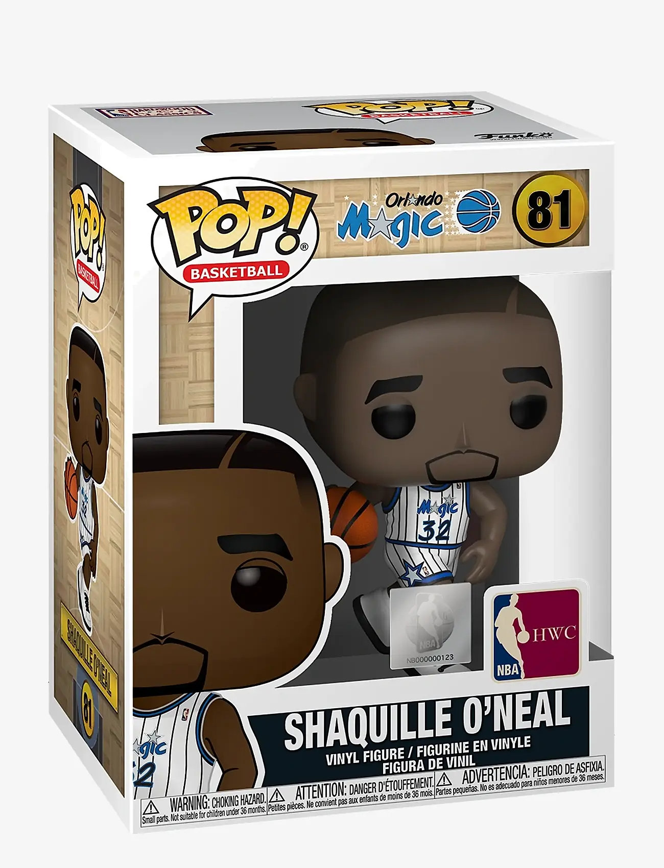 Funko - Funko POP VINYL Legends Shaquille O'Neal (Magic - actionfigurer - multi colour - 0