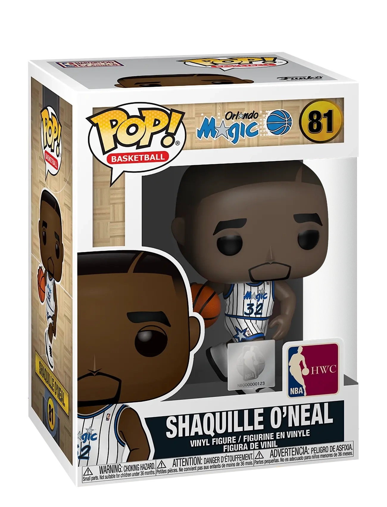 Funko Funko POP VINYL Legends Shaquille O'Neal (Magic - Christmas gifts for Men - MULTI COLOUR / multi