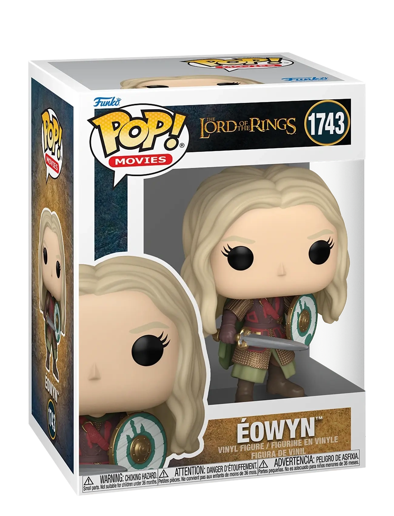 Funko Funko POP Vinyl LOTR Battle Eowyn w/Chase - Legetøj - MULTI COLOUR / multi