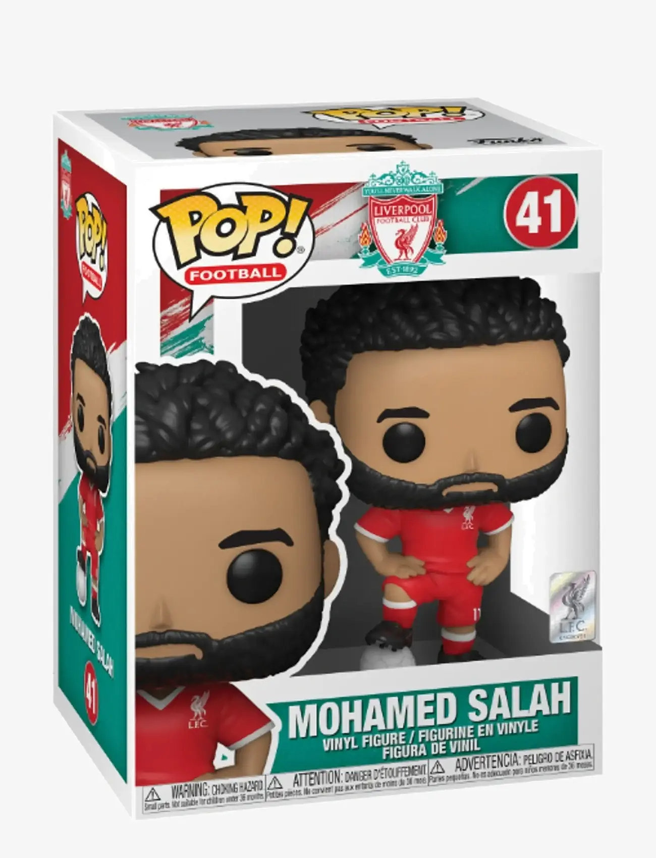 Funko - Funko POP Vinyl LFC Mohamed Salah - actionfigurer - multi colour - 0