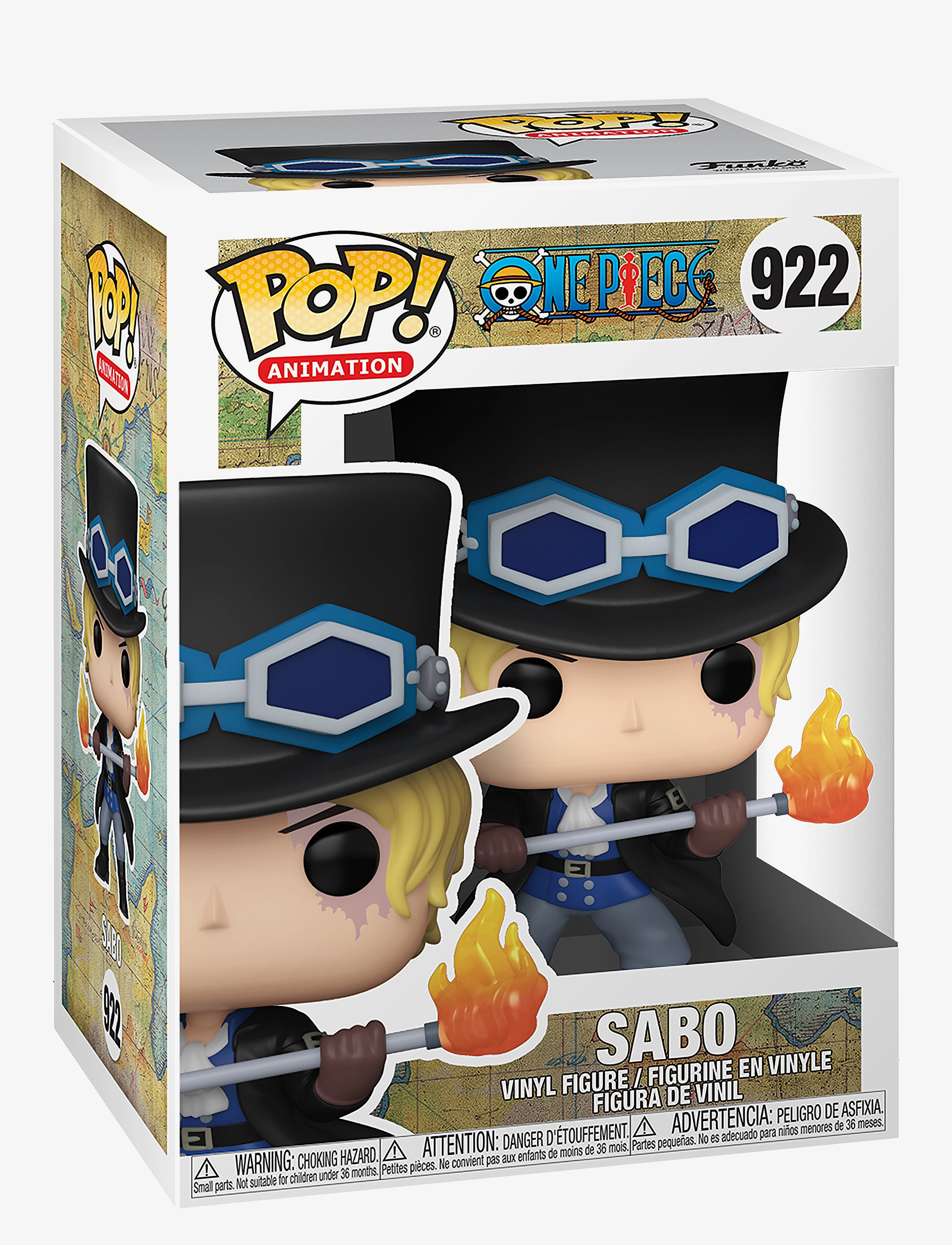 Funko Funko Pop Vinylone Piece- Sabo, One Size, Multi/patterned, Legesæt Og Actionfigurer > Actionfigurer, Børn