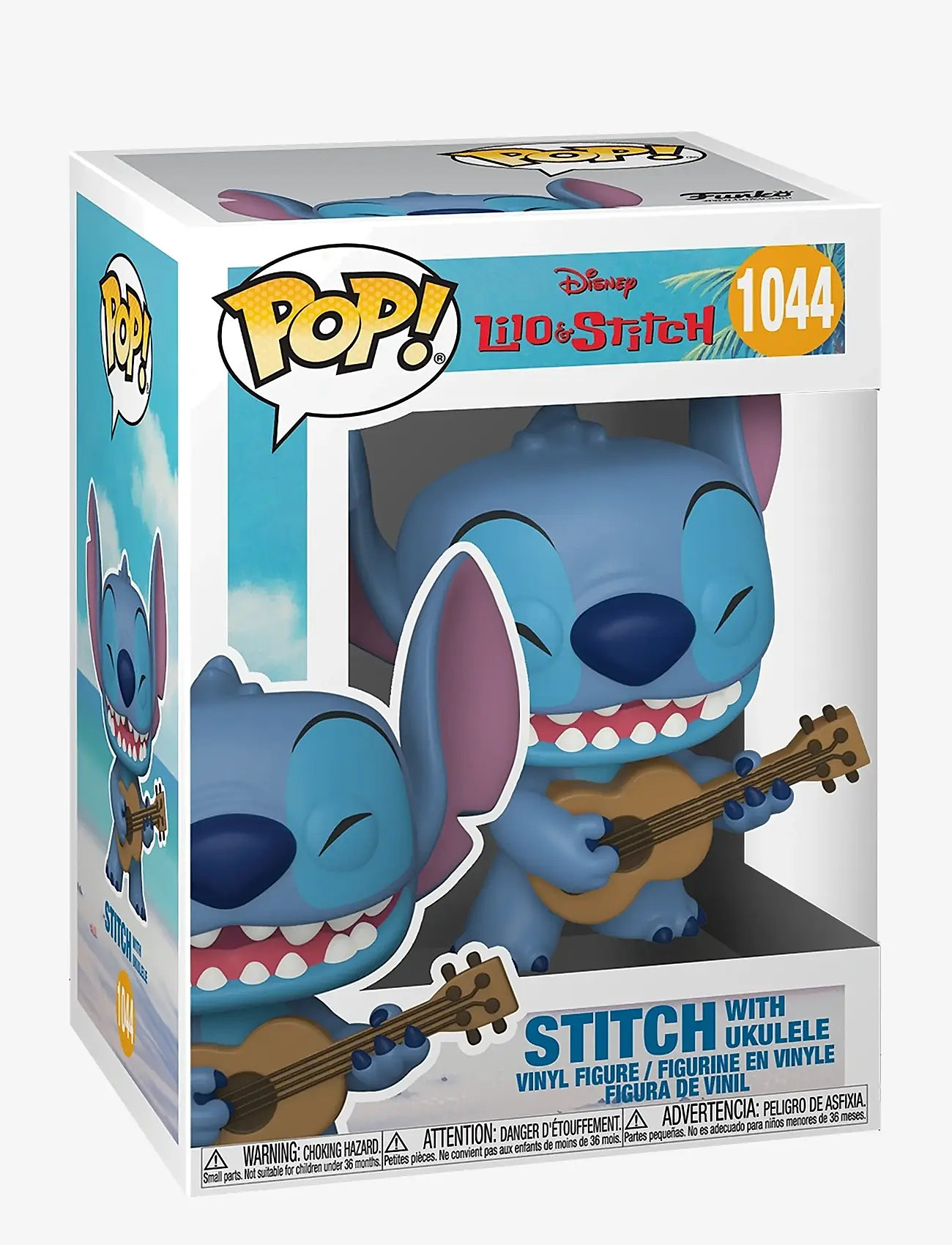 Funko - Funko POP Vinyl Lilo and Stitch Stitch w Ukelele - film & sagofigurer - multi colour - 0