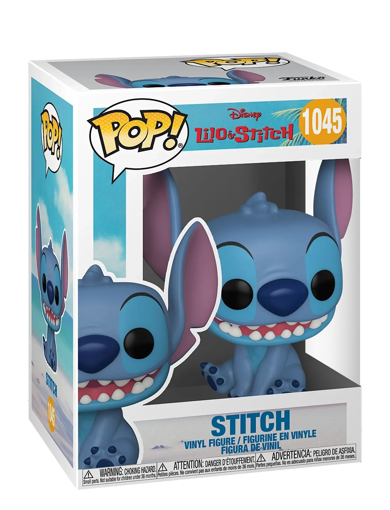 Funko POP Vinyl Lilo&Stitch Smiling Seated Stitch - MULTI COLOUR