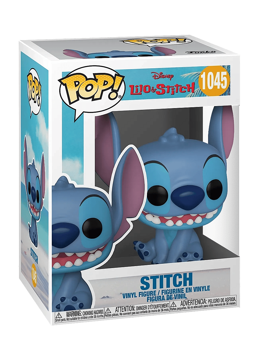 Funko - Funko POP Vinyl Lilo&Stitch Smiling Seated Stitch - kvikmynda- og ævintýrapersónur - multi colour - 0