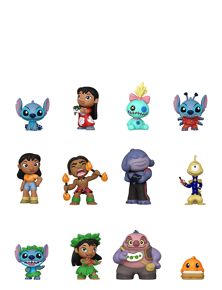 Funko - Funko Mystery Minis Lilo & Stitch CDU - actionfigurer - multi colour - 1