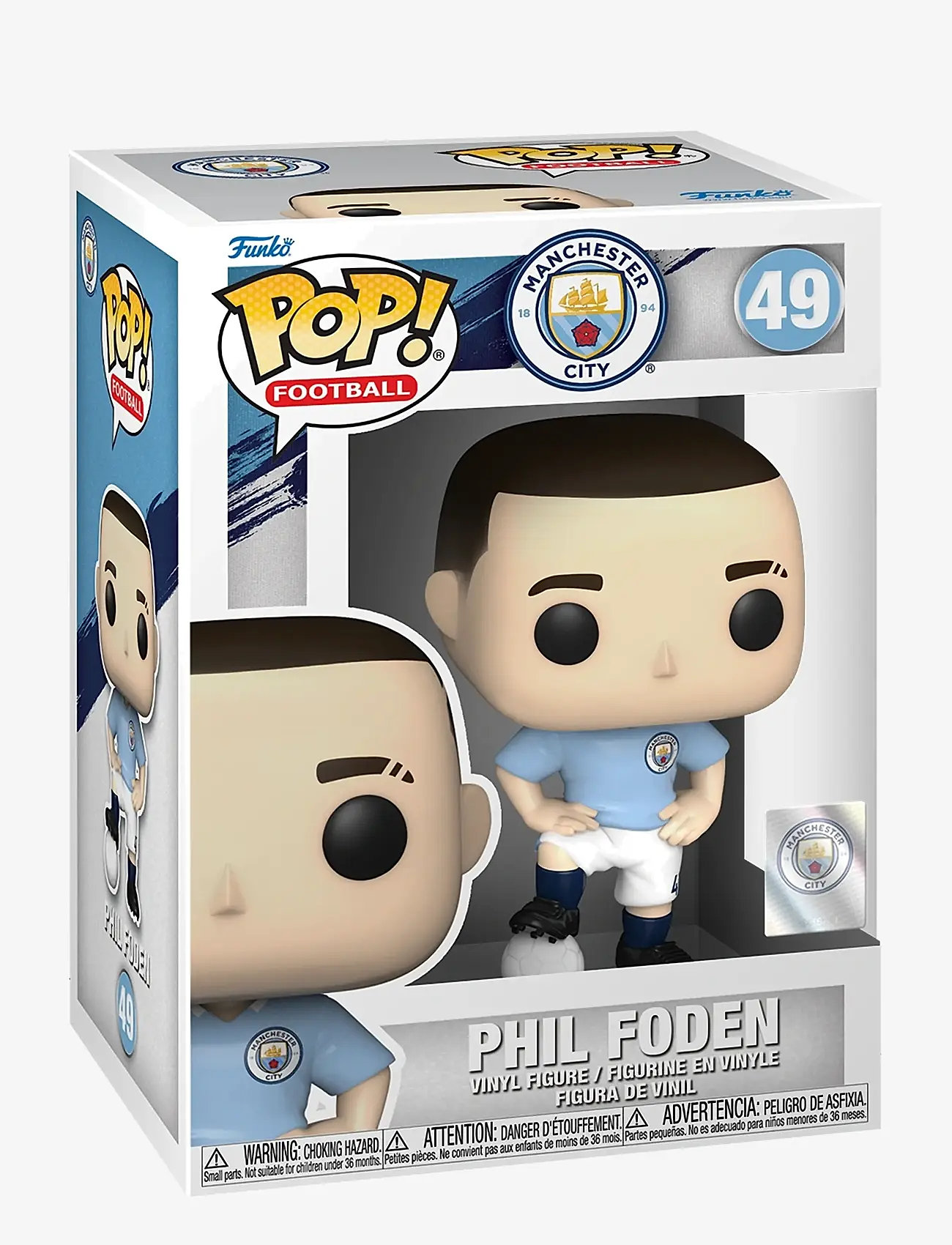 Funko - Funko POP VINYL Manchester City Phil Foden - actionfigurer - multi colour - 0