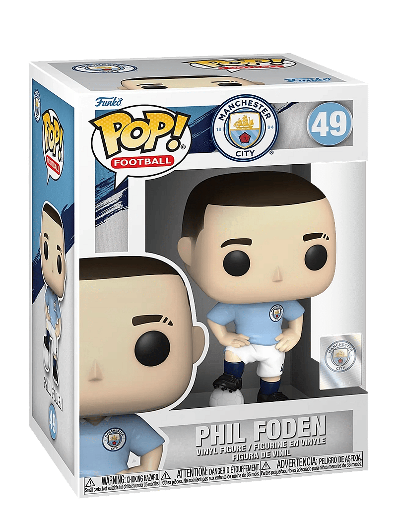 Funko - Funko POP VINYL Manchester City Phil Foden - actionfigurer - multi colour - 0
