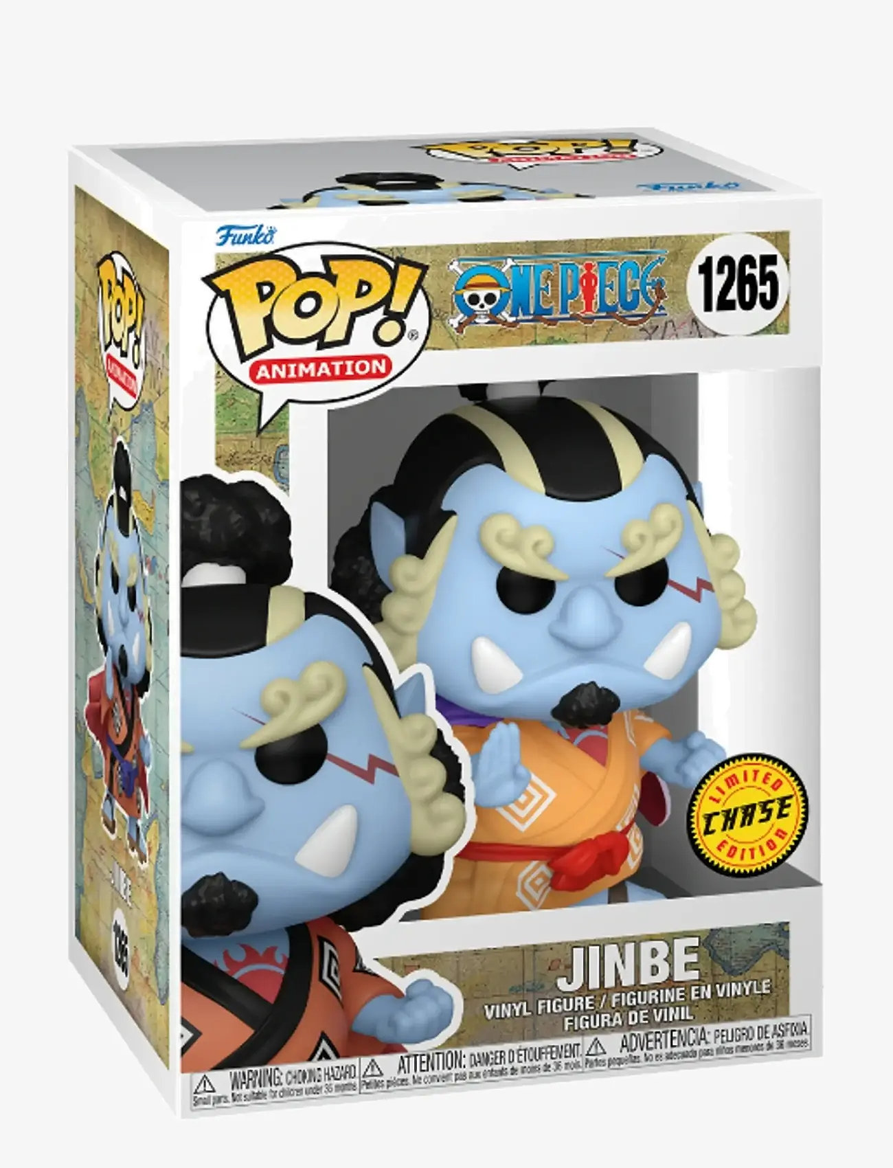 Funko - Funko POP Vinyl One Piece Jinbe w/chase - actionfigurer - multi colour - 0