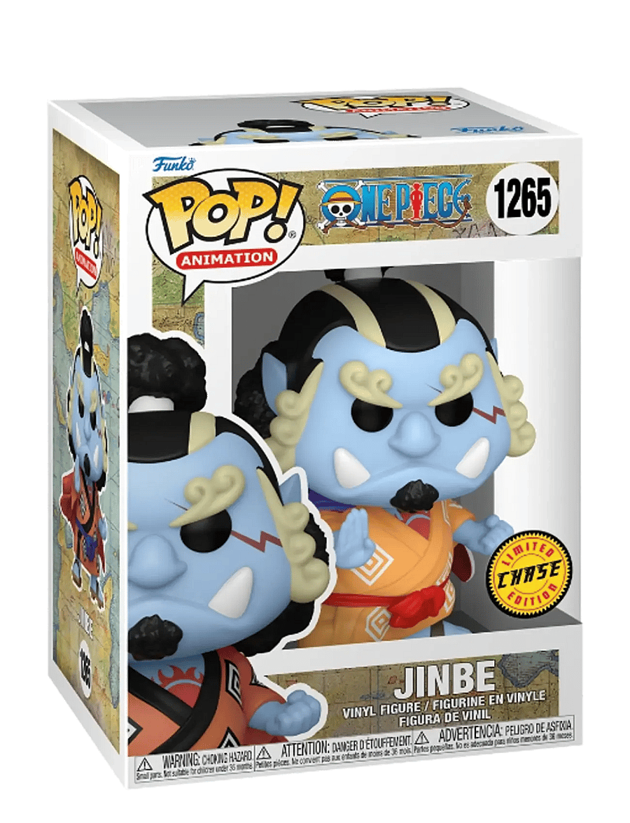 Funko - Funko POP Vinyl One Piece Jinbe w/chase - actionfigurer - multi colour - 0