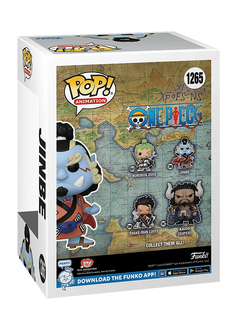 Funko - Funko POP Vinyl One Piece Jinbe w/chase - actionfigurer - multi colour - 1